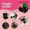 Rainbow Scratch Art Kit for Kids – 30 Rainbow Notes, 5 Wooden Styluses & 4 Stencils, Magic Scratch Paper for Drawing, Crafts, DIY Art Projects (Multicolor)